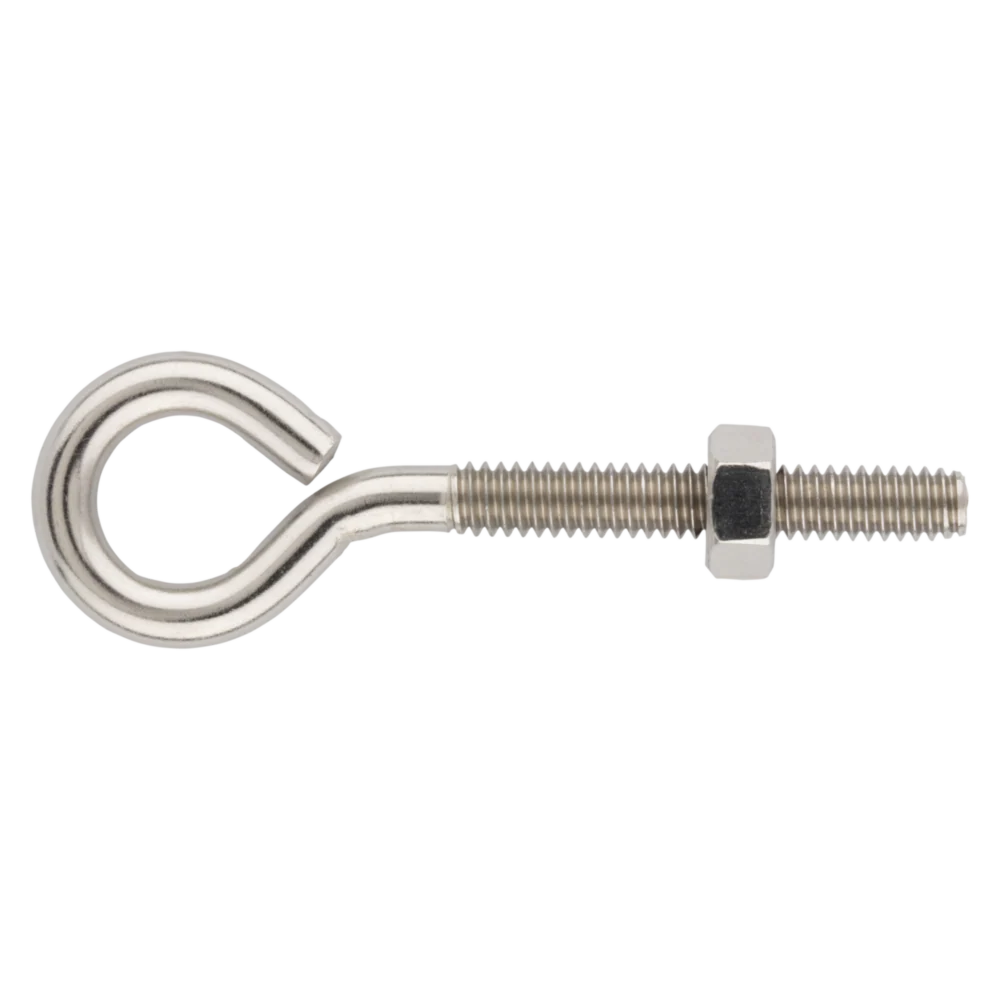National Hardware 1/4" x 3" Stainless Steel Eye Bolt - Image 2