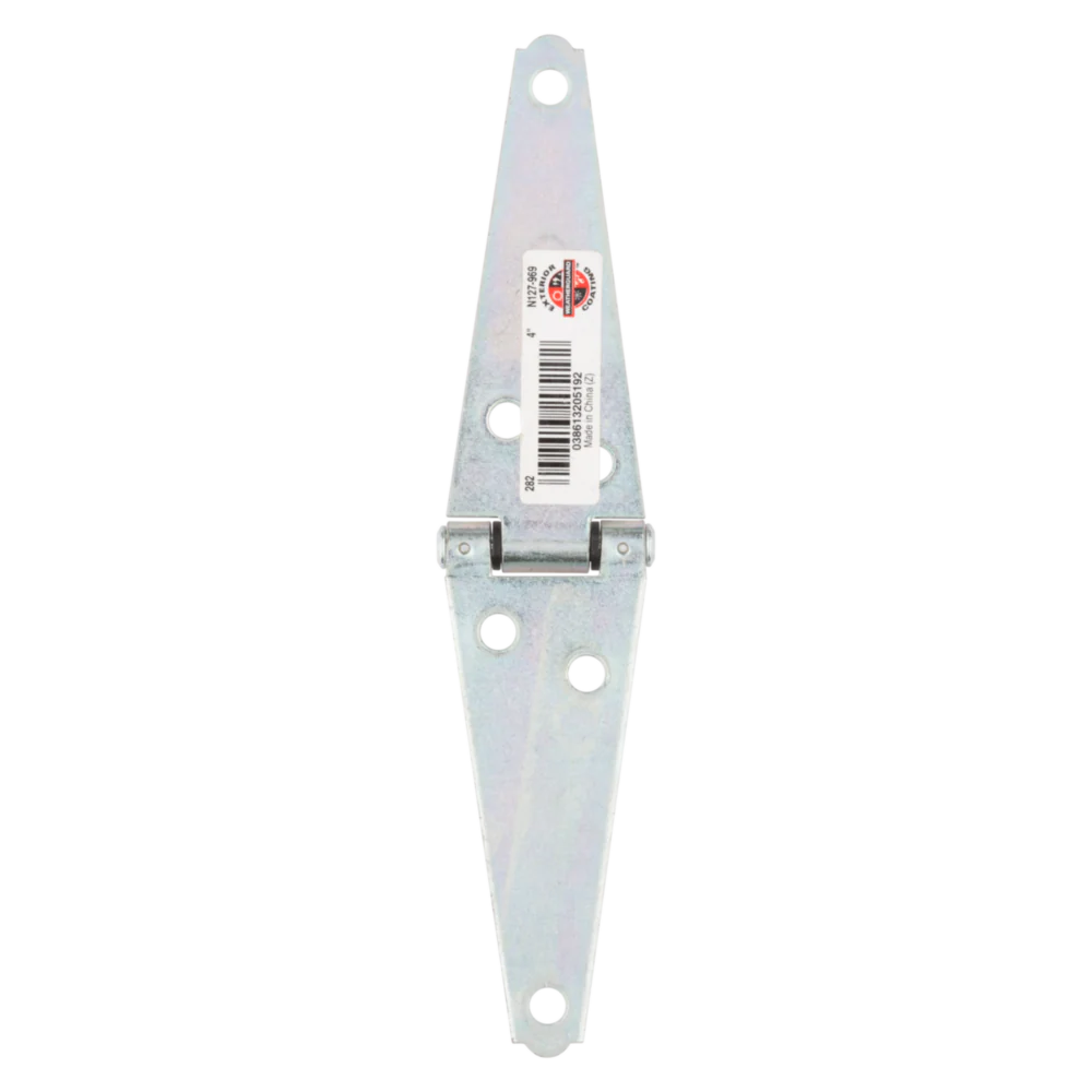 National Hardware 1.61" x 4" Zinc Heavy-Duty Strap Hinge - Image 4