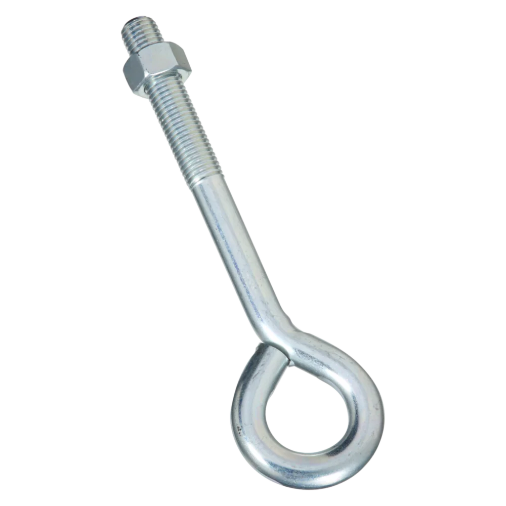 National Hardware 3/4" x 10" Zinc Eye Bolt with Hex Nut - Image 2