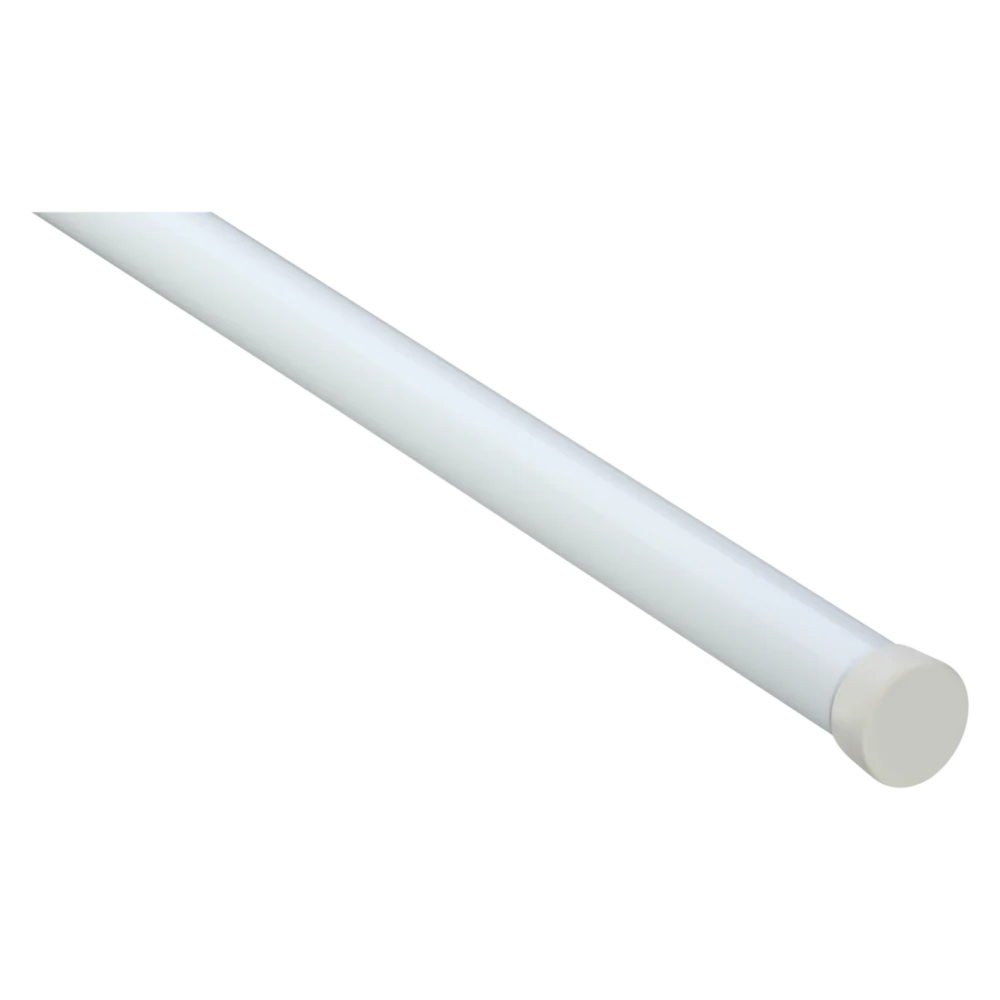 National Hardware 4 Ft. White Closet Rod