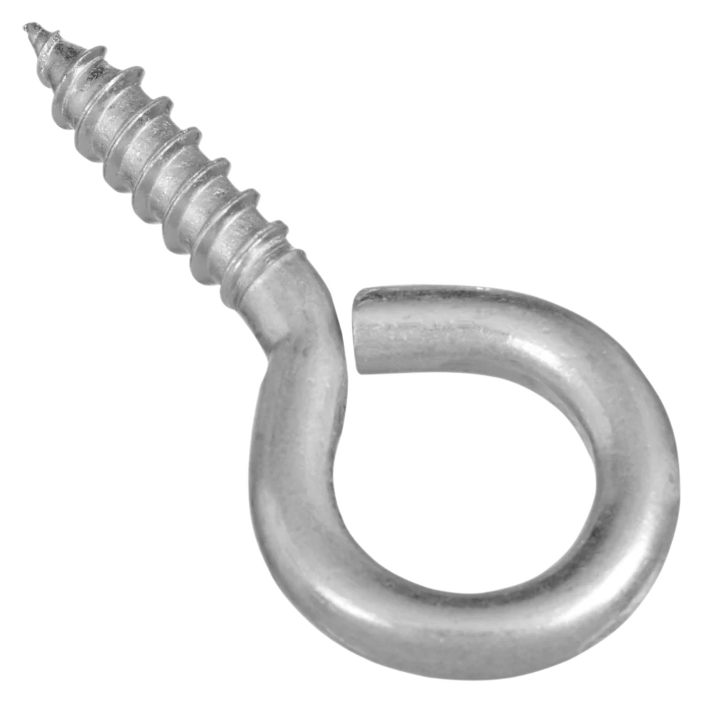 National Hardware #4 Zinc Large Screw Eye (3 Ct.)