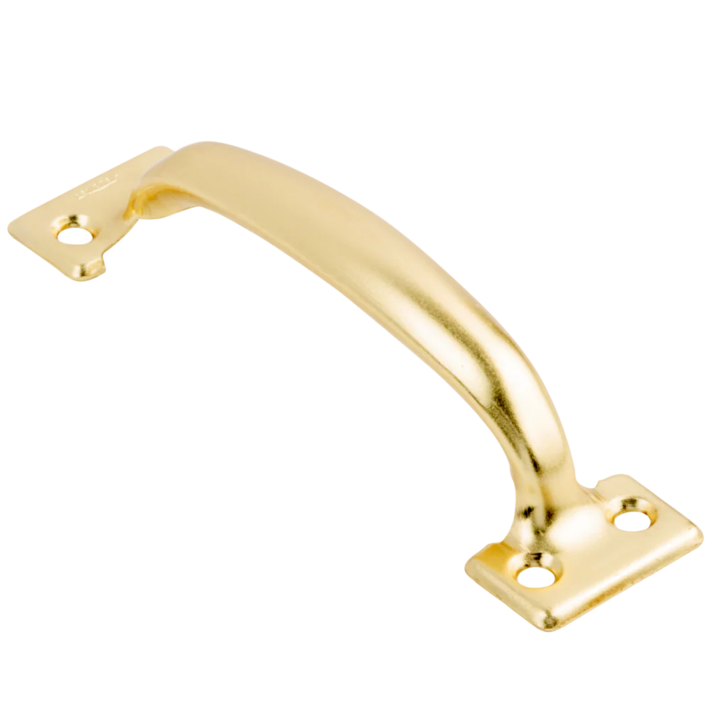 National Hardware 5-3/4" Brass Utility Door Pull