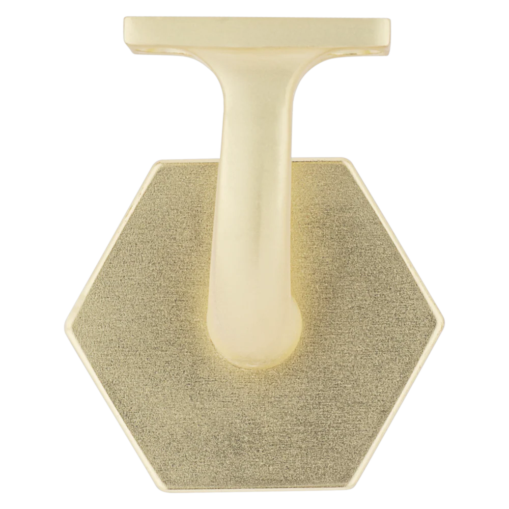 National Hardware Powell 3" Brushed Gold Handrail Bracket - Image 2