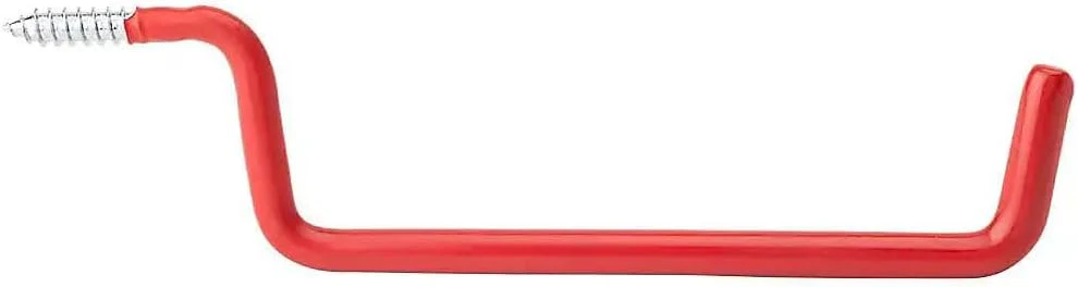 National Hardware Screw-In Vinyl Coated 6" Storage Hook