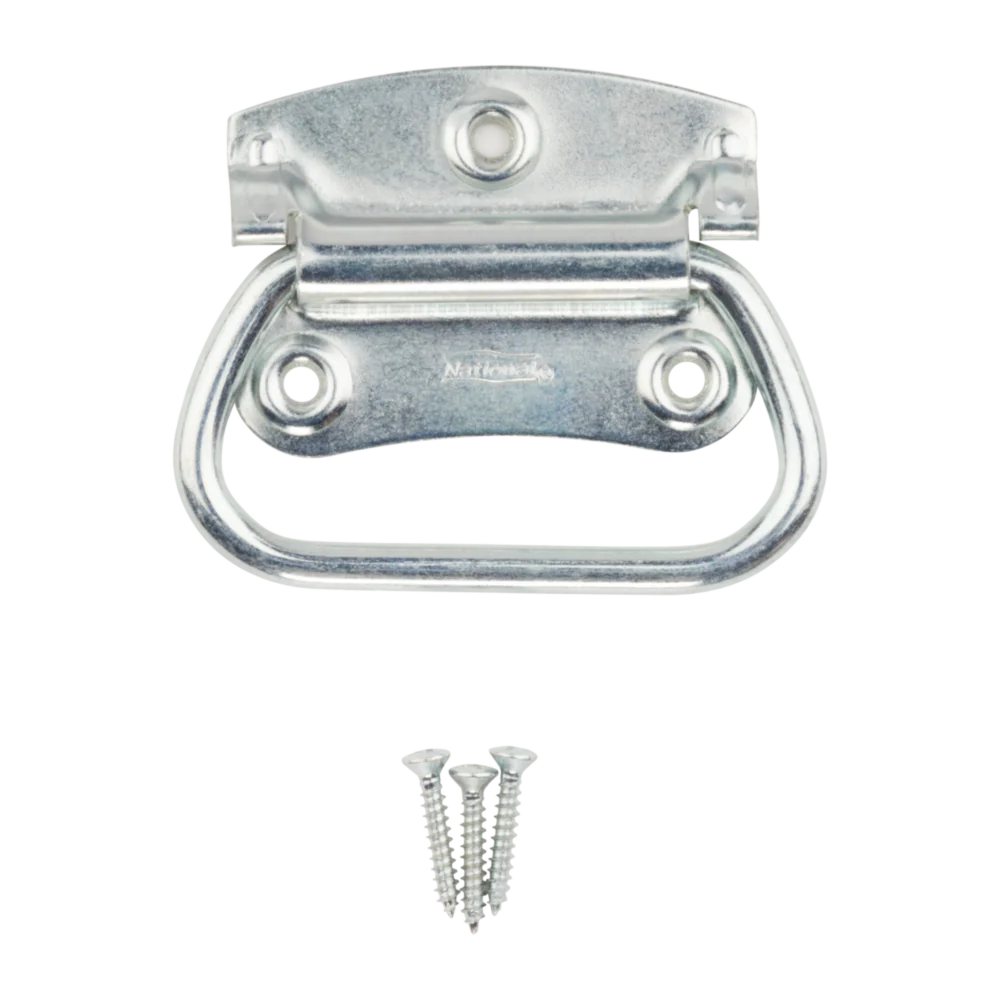 National Hardware Zinc 2 3/4" Steel Chest Handle - Image 3