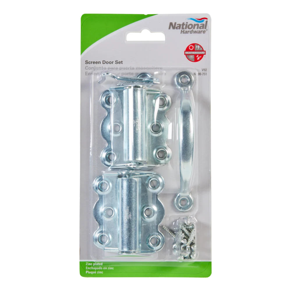 National Hardware Zinc Screen Or Storm Door Set - Image 4