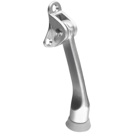 National Hardware 4" Satin Chrome Kickdown Door Holder