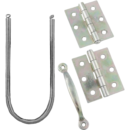 National Hardware Zinc 2-Hinge Screen Door Kit
