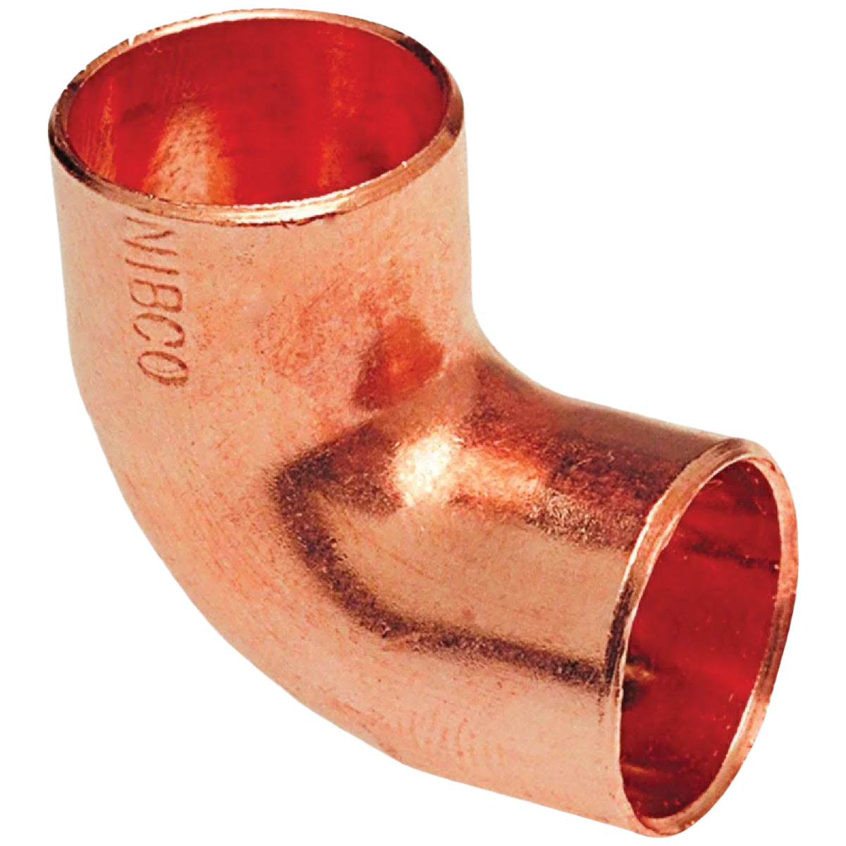 NIBCO 1 In. 90 Deg. Close Ruff Copper Elbow
