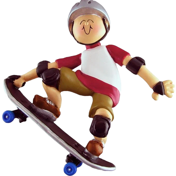 Ornament Central Personalized Skateboarder Ornament - Image 2