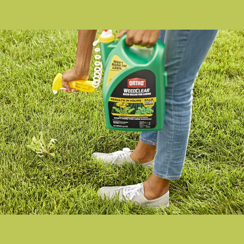 Ortho WeedClear Weed Killer Spray with Trigger for Lawns, 1 gal. - Image 3