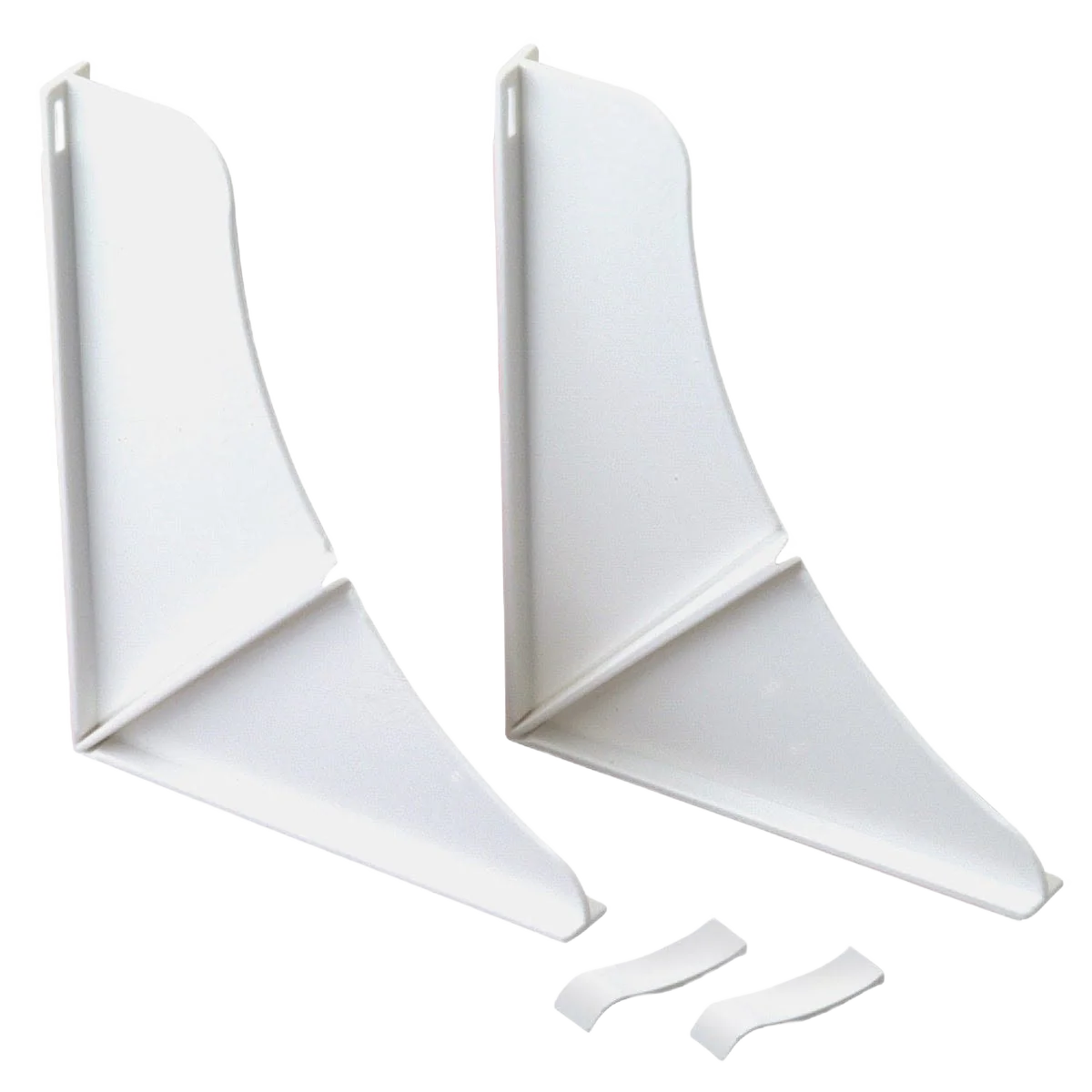 Peerless White Shower Splash Guards
