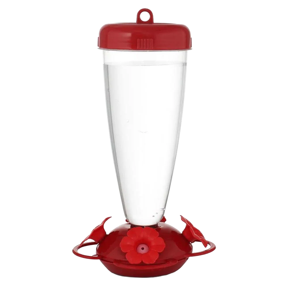 Perky-Pet Plastic Top-Fill Red Petunia Hummingbird Feeder, 24 oz. - Image 2