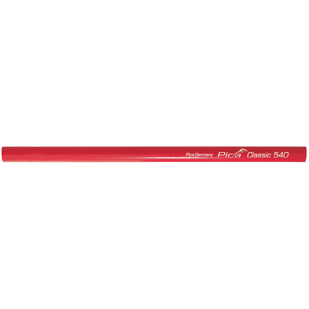Pica Classic 20 cm Carpenter Pencil, 10-Pack