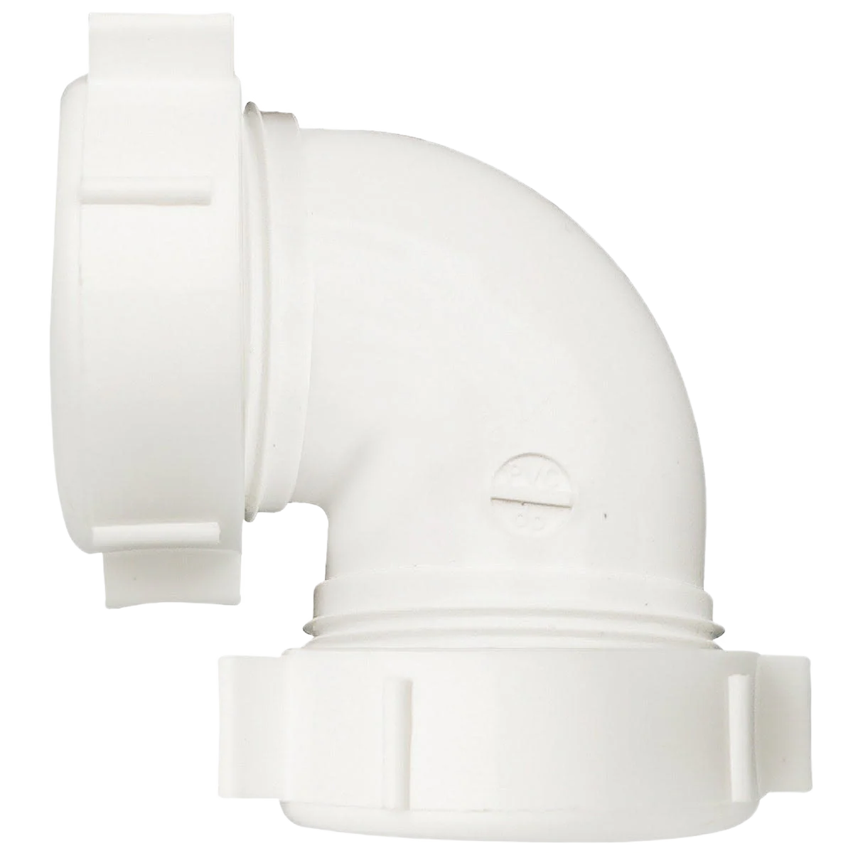 Plastic 90 deg. Double Slip-joint Coupling Elbow