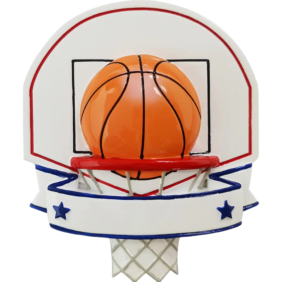 PolarX Personalized Basketball Backboard Ornament - Image 2