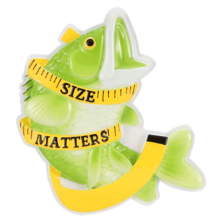 PolarX Personalized Bass Size Matters Ornament