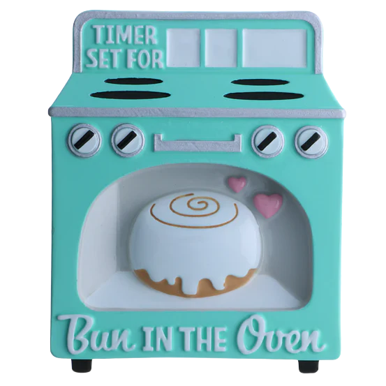 PolarX Personalized Bun in the Oven Ornament - Image 2
