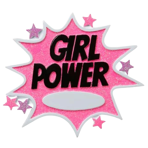 PolarX Personalized Girl Power Ornament - Image 2