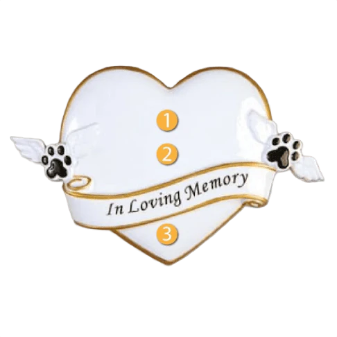 PolarX Personalized In Loving Memory for Dog Ornament - Image 2