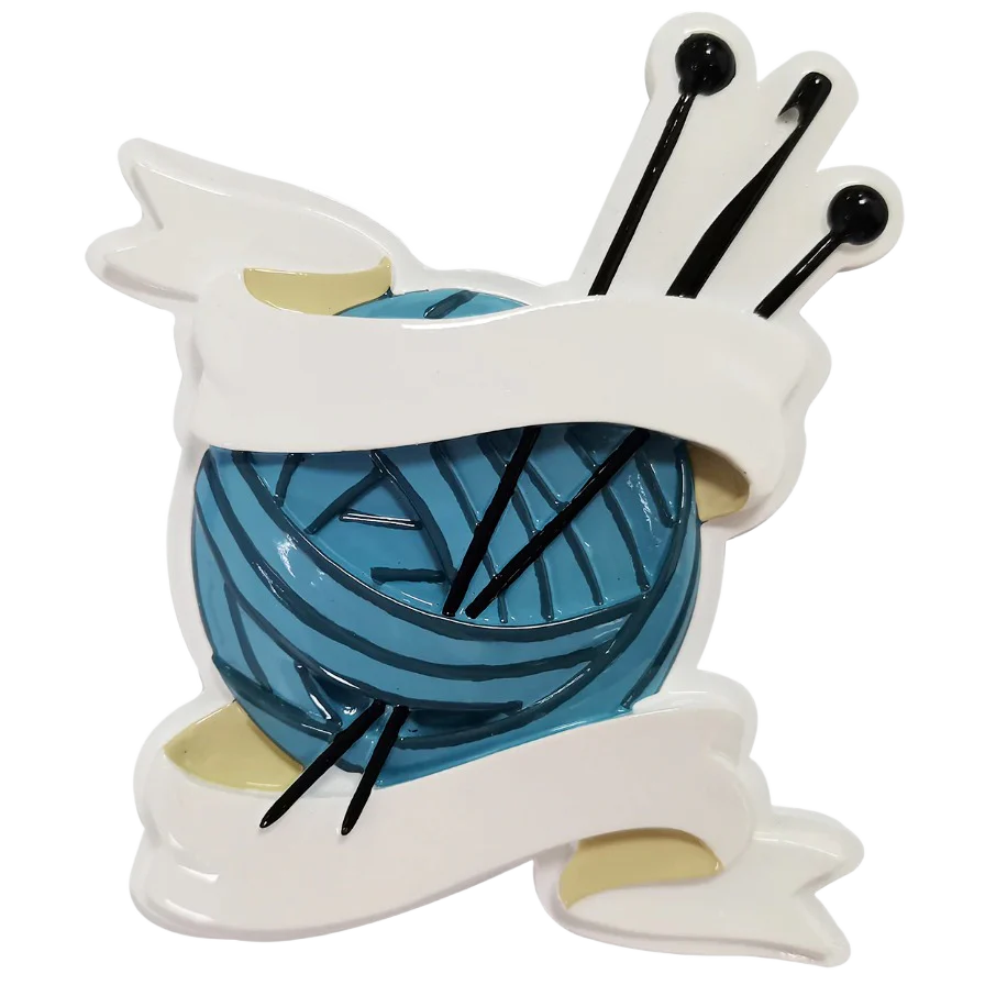 PolarX Personalized Knitting Ornament - Image 2