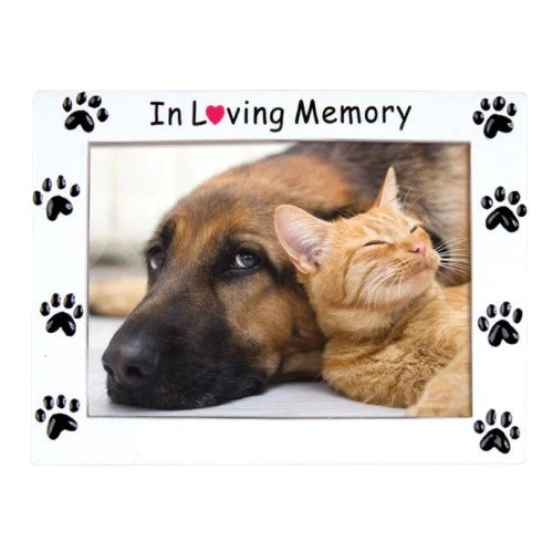 PolarX Personalized Rest In Peace Pet Frame Ornament - Image 2
