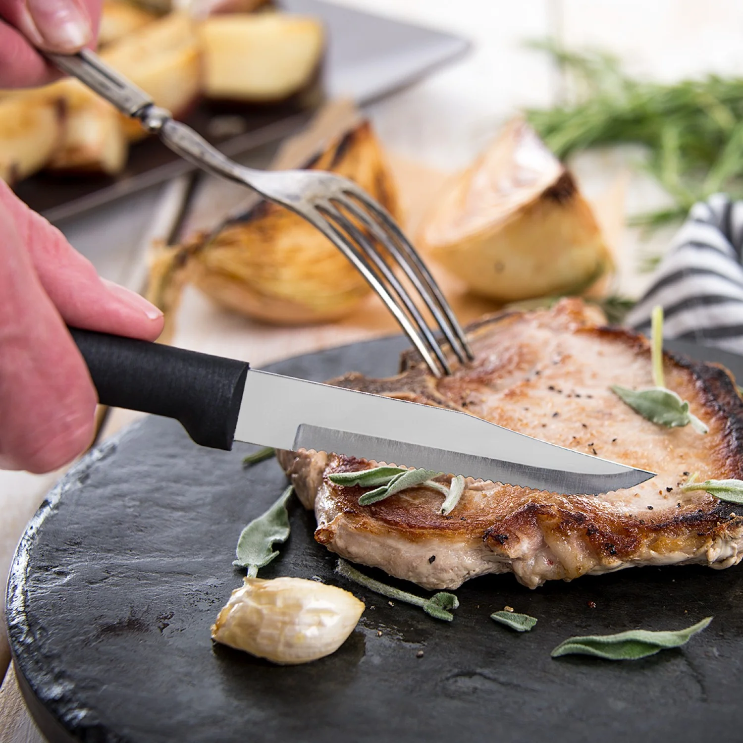 Rada Serrated Steak Knife - Image 5