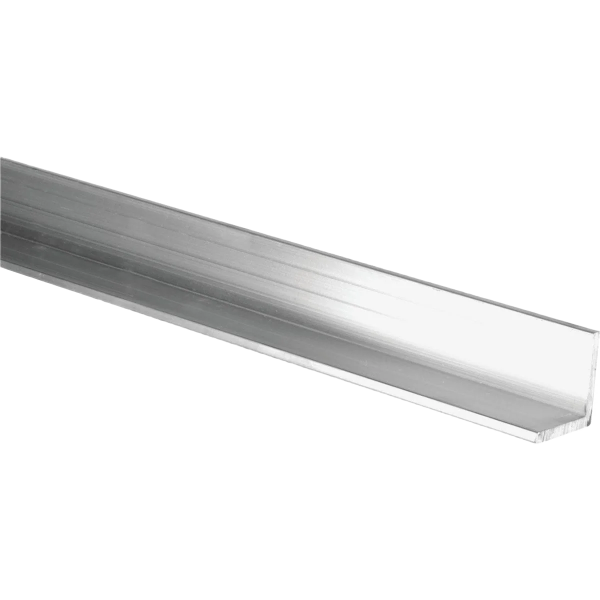 SteelWorks Milled Aluminum Solid Angle, 3/4 In. x 3 Ft.