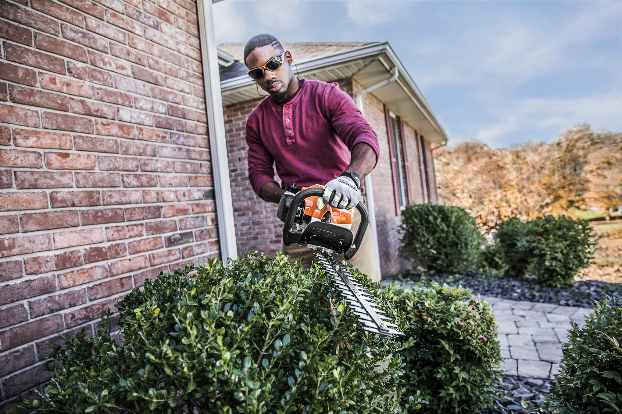 STIHL HS 45 18" Lightweight Hedge Trimmer - Image 3