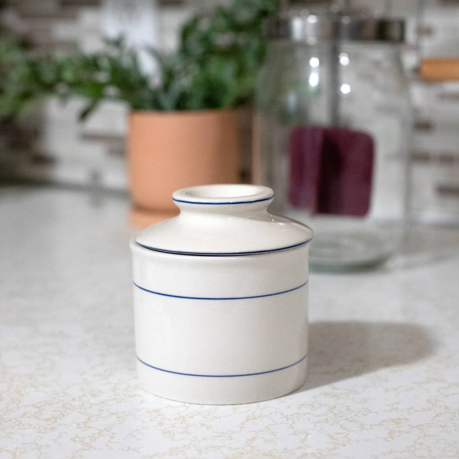 Stoneware Butter Keeper - Image 3