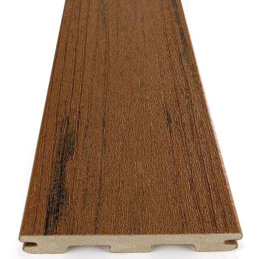 TimberTech 20' RO Terrain Collection Grooved Deck Board, Brown Oak - Image 2