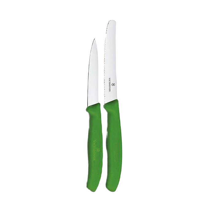 Victorinox Swiss Army Classic 2-Piece Kitchen Prep Set, Green - Image 2