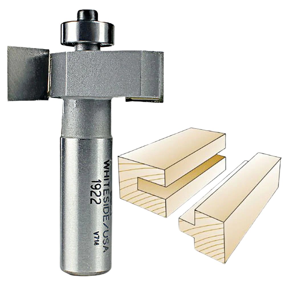 Whiteside Slotting & Rabbeting Bit 1/2 in. SH x 1/2 in. CL x 1/2 in. CD